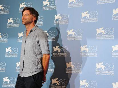 El director Paul Thomas Anderson en la presentaci&oacute;n de &#039;The Master&#039;, en Venecia.