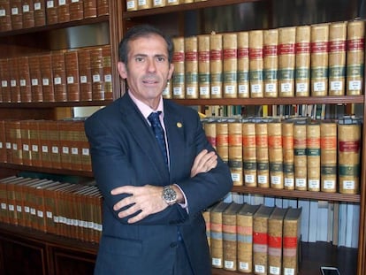 Francisco Javier Lara, decano emérito del Colegio de Abogados de Málaga