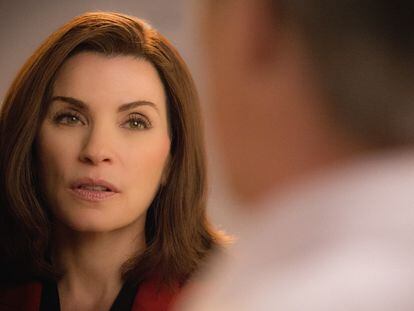 Llorando a 'The Good Wife'