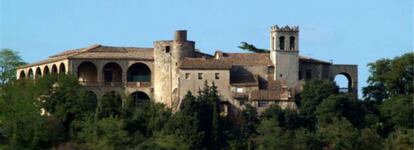 El castell de Medinyà.