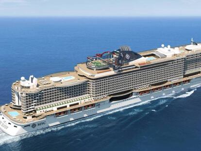 Crucero de MSC. 