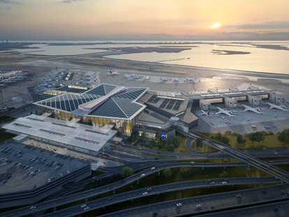 Proyecto de la nueva terminal 1 del Aeropuerto de Nueva York.