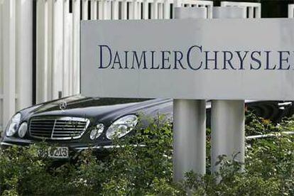 Sede del fabricante de coches DaimlerChrysler en la localidad alemana de Stuttgart.