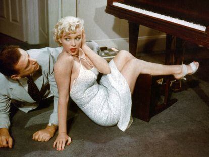 Imagen de la película 'La tentación vive arriba', protagonizada por Marilyn Monroe.