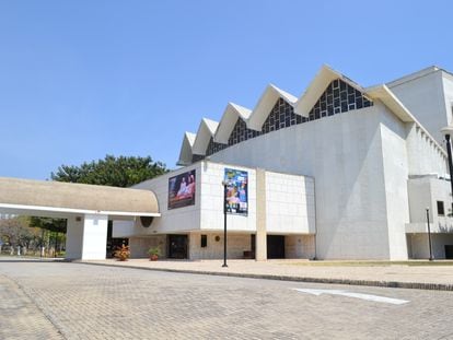 El Teatro Amira de la Rosa, en Barranquilla (Colombia).