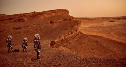 Una imagen de la miniserie 'Marte', de Natoinal Geographic.