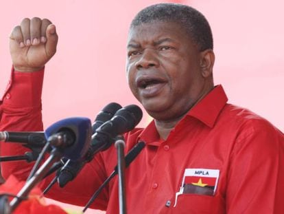 Jo&atilde;o Louren&ccedil;o, presidente de Angola.