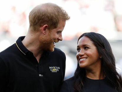 Los duques de Sussex.