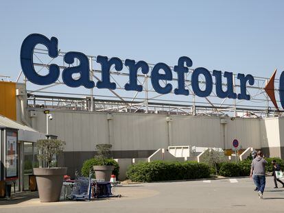 Hipermercado Carrefour en Marsella.