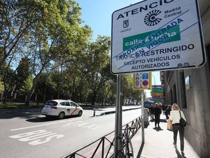 El próximo 23 de noviembre entra en vigor el área de tráfico restringido Madrid Central. 