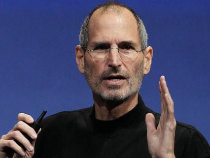 Steve Jobs, durante una presentación de Apple. 