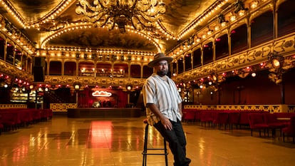 Marcelo 'Chelo' Saoko posa en la sala Paloma de Barcelona.