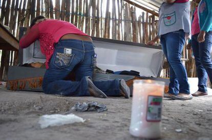 Levantamiento de cadáveres en Zitlatla, Guerrero