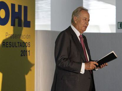 El presidente del grupo OHL, Juan Miguel Villar Mir.