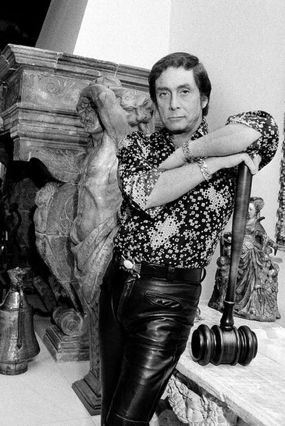 El editor Bob Guccione, creador de la revista 'Penthouse', en 1982.