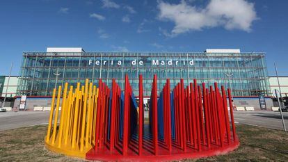 Fachada de los recintos de Ifema en el Campo de las Naciones.