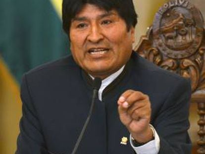 El presidente de Bolivia, Evo Morales, sostuvo en un discurso ante empresarios en la región de Santa Cruz que espera que los países miembros del Mercosur otorguen a Bolivia preferencias en aranceles y exportaciones. EFE/Archivo