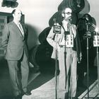 Antonio Mairena y José Manuel Caballero Bonald en 1981.