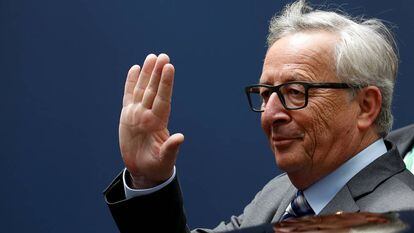 El presidente de la Comisión, el miércoles en Bruselas.