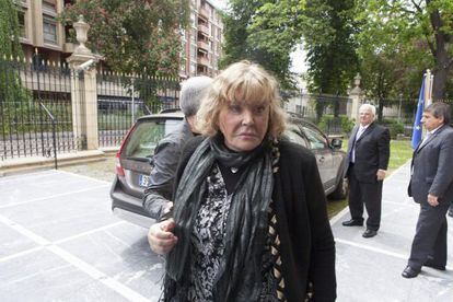 Mar&iacute;a Servini, en el Parlamento vasco.