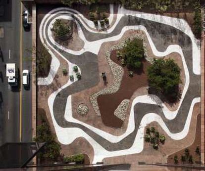 Jardines de Roberto Burle Marx, en 1983.