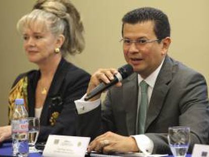 En la imagen, el secretario general del SICA, Hugo Martínez. EFE/Archivo