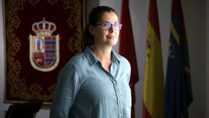 Noelia Posse, alcaldesa de Móstoles, en septiembre