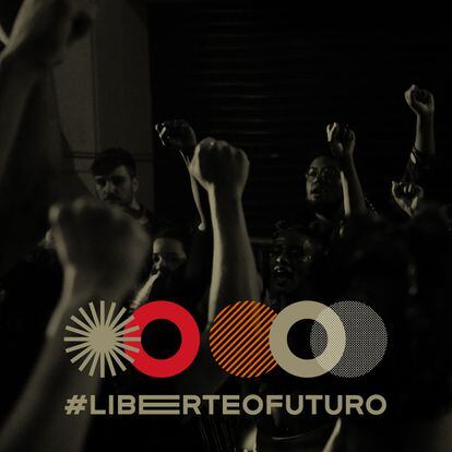 Una imagen promocional del movimiento #LiberaElFuturo.
