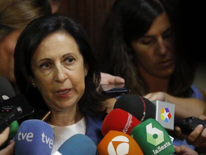 Margarita Robles, ministra de Defensa en funciones.