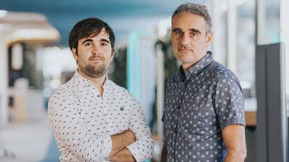 Álvaro Verdoy  e Iban Borràs, fundadores de Sales Layer.