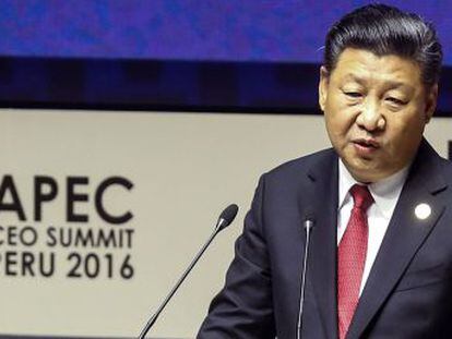 El presidente chino afirma que su nación va a abrirse más como respuesta al proteccionismo de EE UU