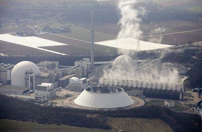 Planta nuclear de Neckarwestheim en Baden-Württemberg, en el suroeste de Alemania