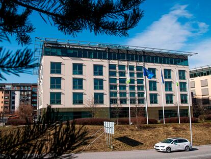 Sede del Centro Europeo para la Prevención y el Control de Enfermedades (ECDC), en Solna (Suecia).