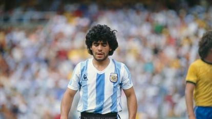 Diego Maradona en una foto de archivo.
