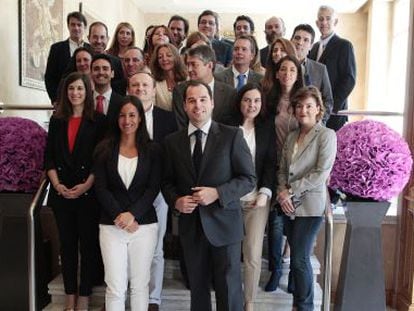 Los candidatos municipales y autonómicos de Ciudadanos, en su presentación oficial.