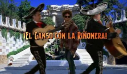 Mariachis en el Park Güell, una altra imatge de la sèrie "Com vaig conèixer a la vostra mare"