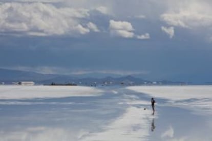 Las Salinas Grandes, en la provincia argentina de Jujuy.