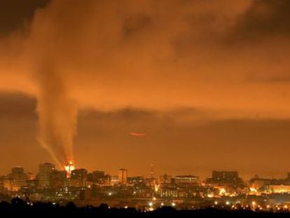 La Torre Windsor de Madrid ardió durante 26 horas hace 10 años.