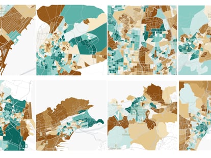El mapa de la mortalidad barrio a barrio en España revela enormes desigualdades incluso en la misma calle