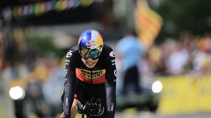 Wout van Aert durante la decimosexta etapa del Tour de Francia.