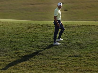 Sergio García, la semana pasada en el US Open.