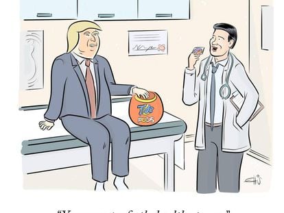 Viñeta de la revista 'New Yorker', del ilustrador Ellis Rosen.