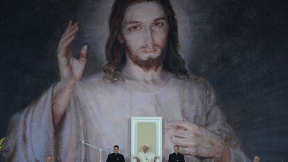El papa Francisco en Cracovia en 2016.