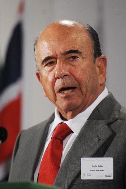 Emilio Botín.