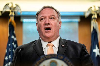 El secretario de Estado estadounidense, Mike Pompeo.