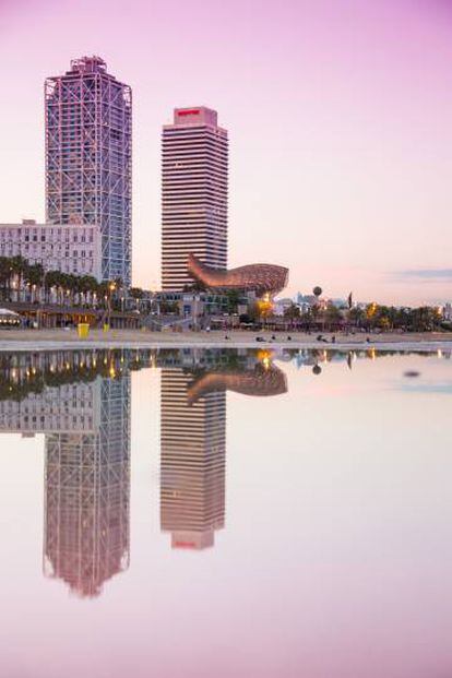 La torre Mapfre de Barcelona.