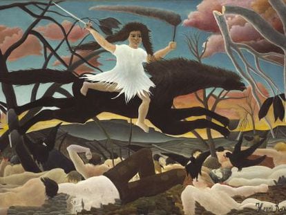 &#039;La Guerre&#039;, 1894, de Henri Rousseau.