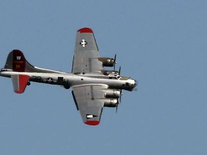 Un bombardero B-17 como el siniestrado en Connecticut