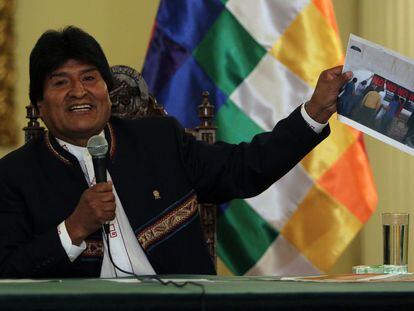 Evo Morales tras el fallo del referéndum en su país.