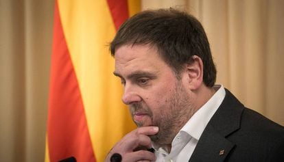 El vicepresidente Oriol Junqueras.